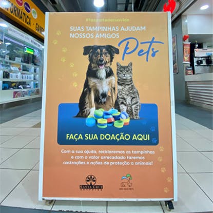Rio Eco Pets - Coleta de Tampinhas